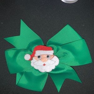 6/$12 Santa bow